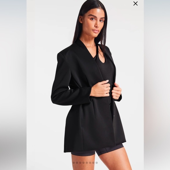 BANDIER SPORTS LOGO BLAZER, size Medium, fully lined, luxurious NWT - Picture 5 of 14